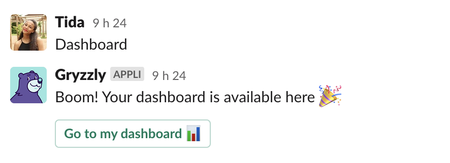 To access my dashboard