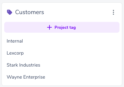 Create tag 