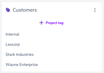 Tag management 