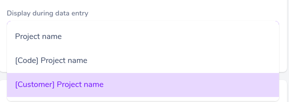 display titles