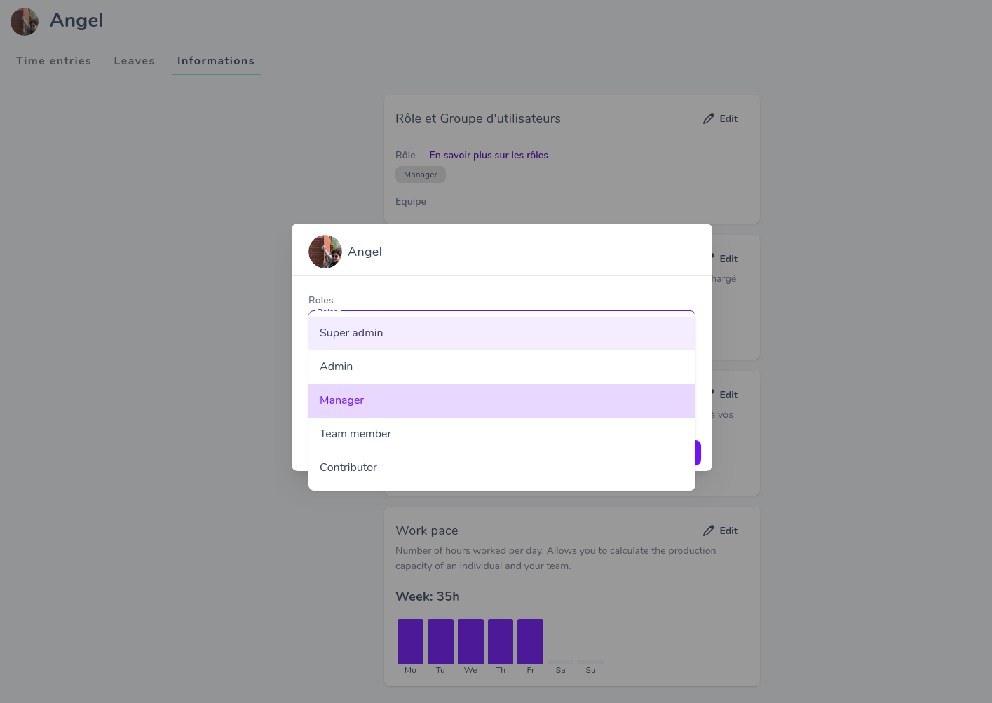 assign roles