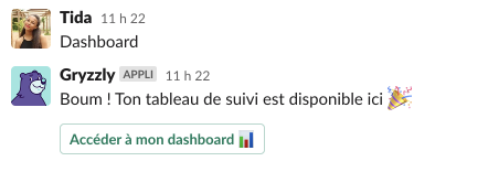 Accéder à mon tableau de bord