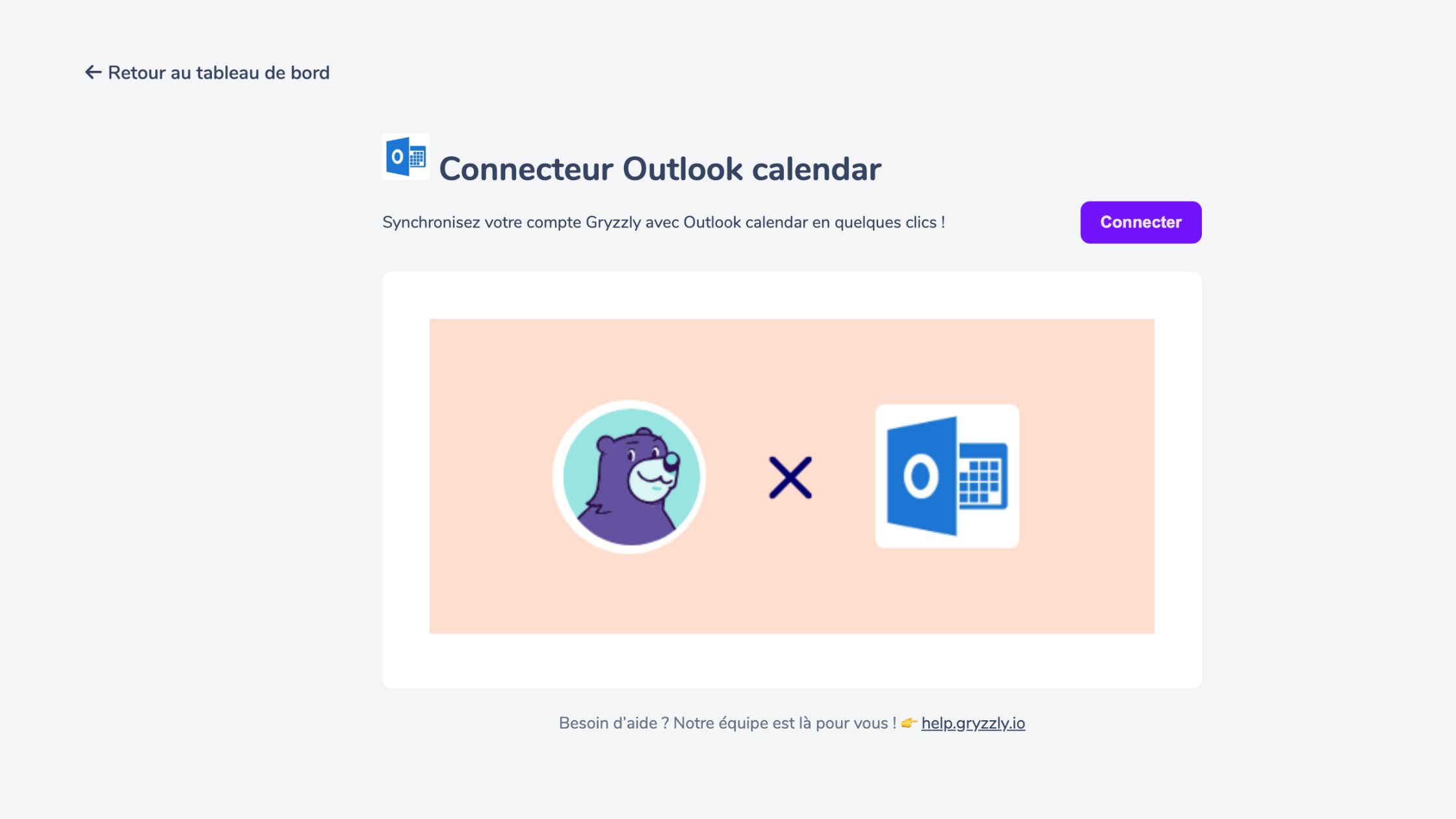 Connect Outlook Calendar