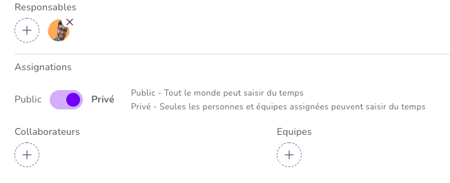 Assigner des collaborateurs 