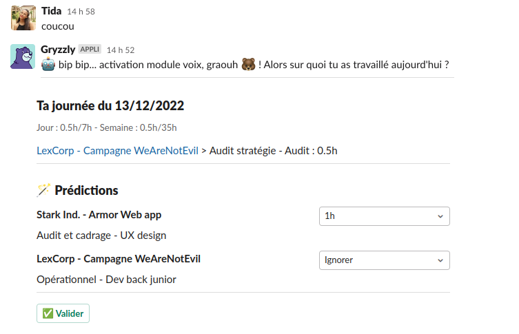 declaration chatbot