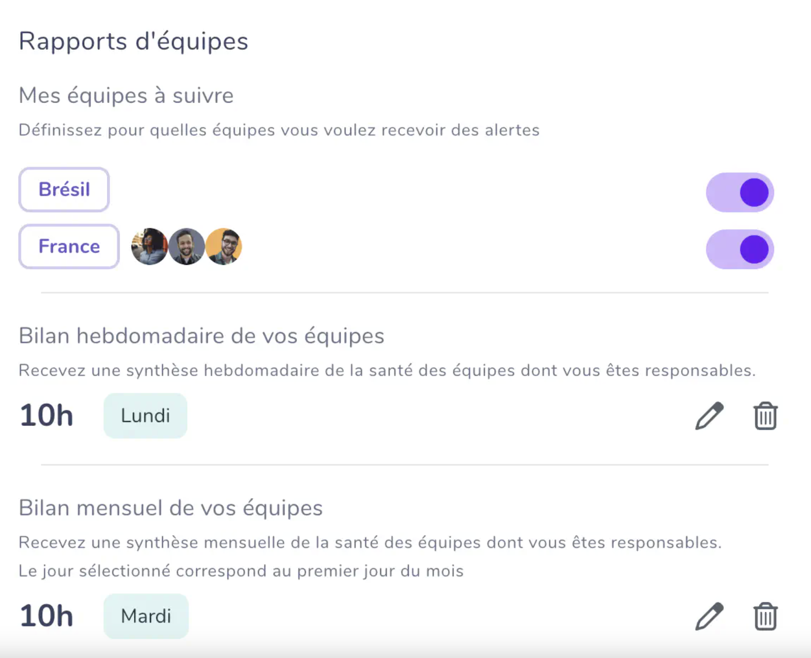 alertes manager