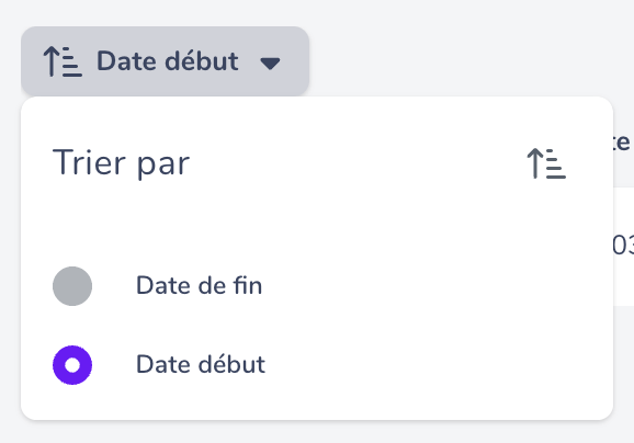Trier absences