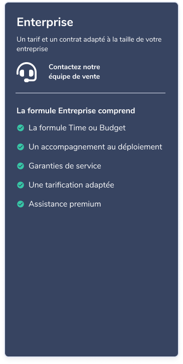 Tarif de Gryzzly Budget
